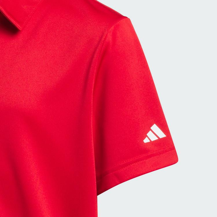 adidas adidas BOYS PERFORMANCE KURZ&Auml;RMLIGES POLOSHIRT Funktionsshirt Kinder - Collegiate Red - 2 | SportScheck