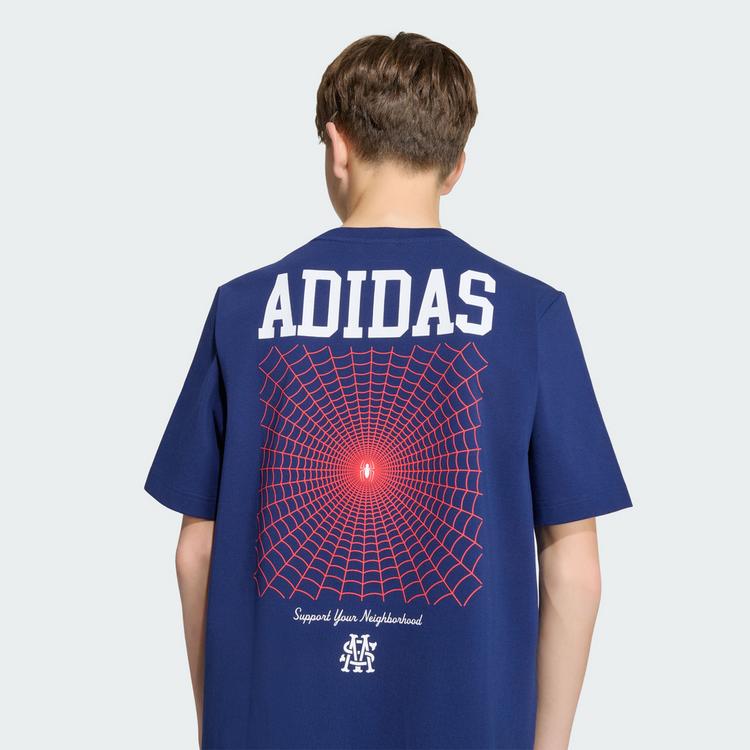adidas adidas adidas Marvel Spider-Man Grafik T-Shirt T-Shirt Kinder - Dark Blue / White - 1 | SportScheck