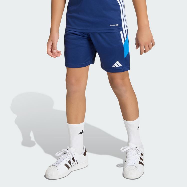 adidas adidas TIRO 26 ESSENTIALS KIDS SHORTS Fu&szlig;ballshorts Kinder - Dark Blue / Bright Royal / White - 0 | SportScheck