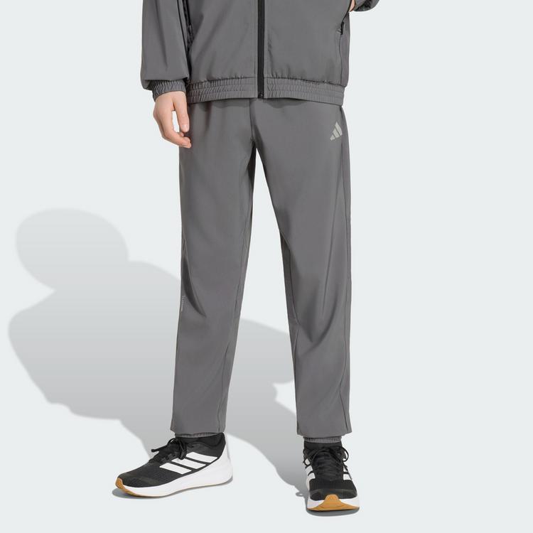 adidas adidas TECH APPAREL TRAININGSHOSE Funktionshose Kinder - Grey Five / Grey Five / Reflective Silver - 0 | SportScheck