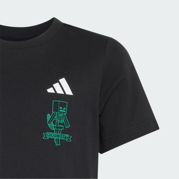adidas adidas ADIDAS MINECRAFT T-SHIRT T-Shirt Kinder - Black - 2 | SportScheck