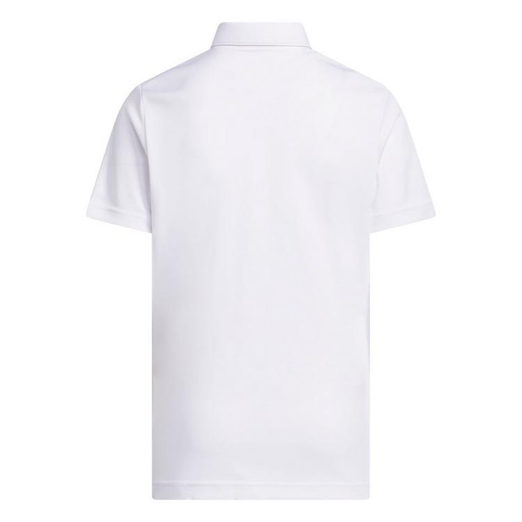adidas adidas BOYS PERFORMANCE KURZ&Auml;RMLIGES POLOSHIRT Funktionsshirt Kinder - White - 0 | SportScheck
