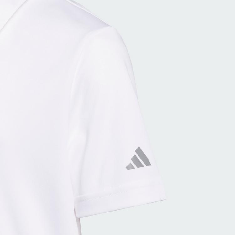 adidas adidas BOYS PERFORMANCE KURZ&Auml;RMLIGES POLOSHIRT Funktionsshirt Kinder - White - 1 | SportScheck