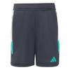 adidas TIRO 26 ESSENTIALS KIDS SHORTS Fu&szlig;ballshorts Kinder - Night Grey / Mint Rush / White