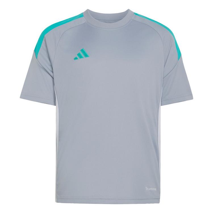 adidas adidas TIRO 26 ESSENTIALS KIDS TRIKOT Trikot Kinder - Halo Silver / Mint Rush / White - 0 | SportScheck