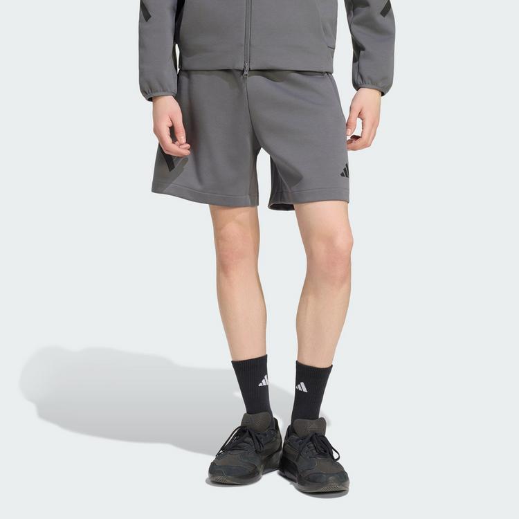 adidas adidas ADIDAS Z.N.E. SHORTS Shorts Herren - Grey Five - 0 | SportScheck