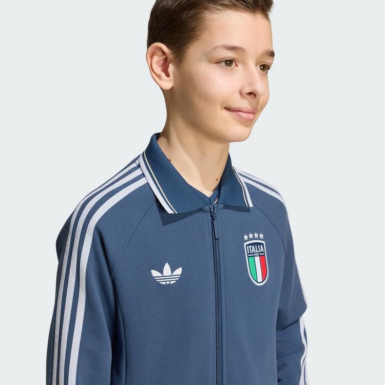 adidas adidas Italien Kids Anthem Ausw&auml;rtsjacke Trainingsanzug Kinder - Night Marine - 0 | SportScheck