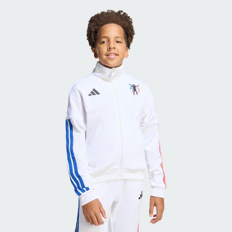 adidas adidas Jude Bellingham Kids Track Top Trainingsanzug Kinder - White - 0 | SportScheck
