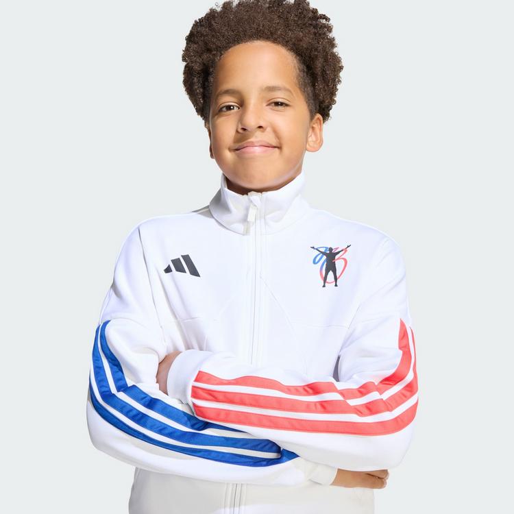 adidas adidas Jude Bellingham Kids Track Top Trainingsanzug Kinder - White - 0 | SportScheck