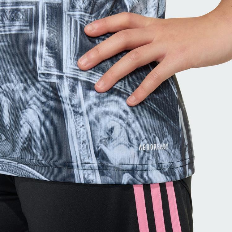 adidas adidas JUVENTUS TURIN 25/26 KIDS AUFW&Auml;RMSHIRT Teamtrikot Kinder - Black - 2 | SportScheck