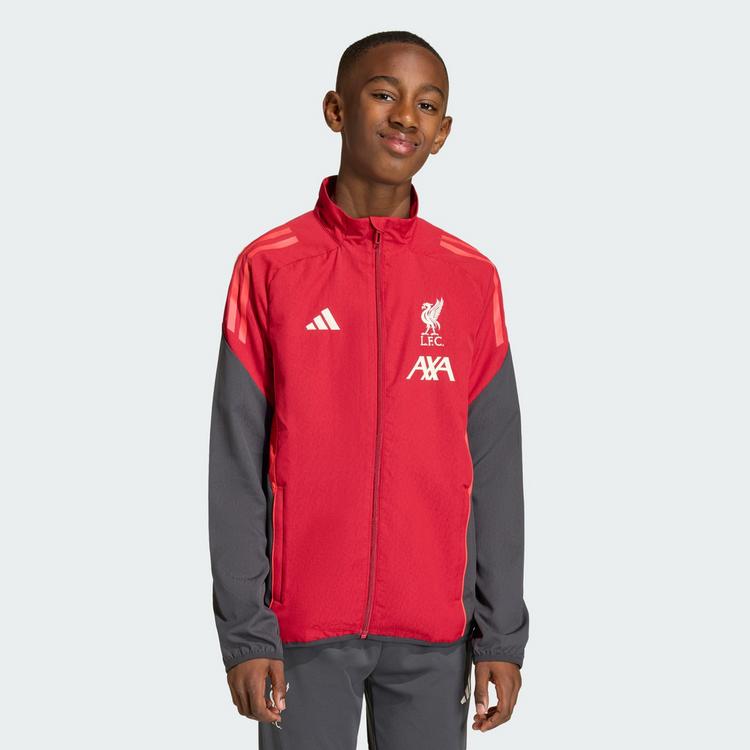 adidas adidas FC Liverpool Tiro 25 Competition Outdoorjacke Kinder - Strawberry Red - 0 | SportScheck