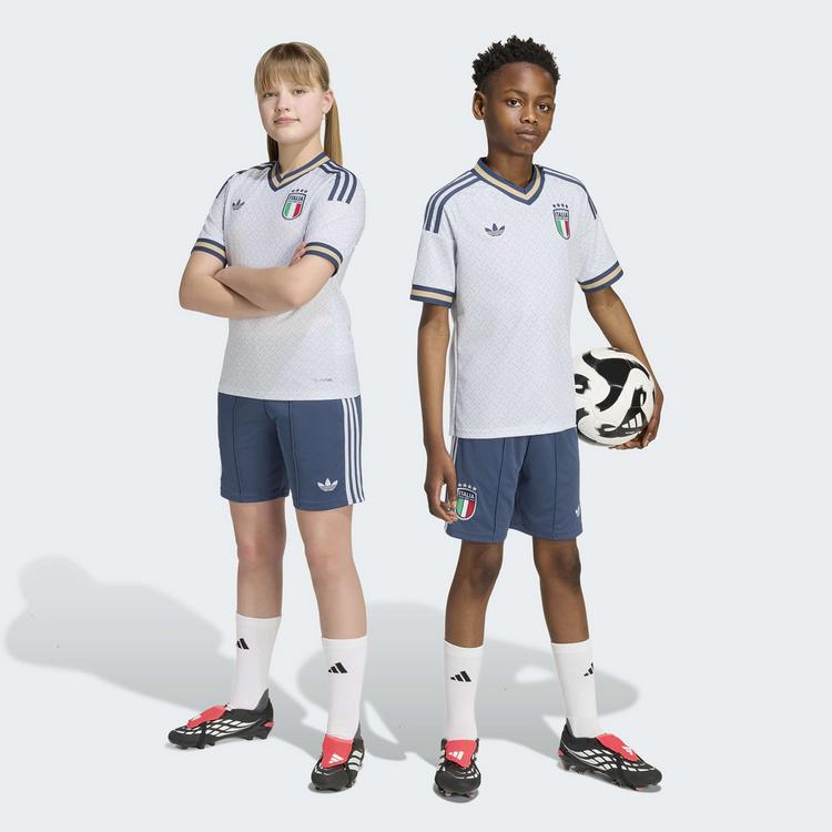 adidas adidas Italien 26 Kids Ausw&auml;rtsshorts Fu&szlig;ballshorts Kinder - Night Marine - 1 | SportScheck