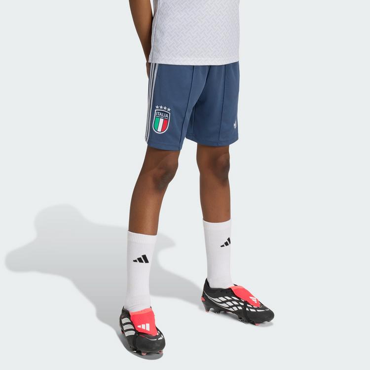 adidas adidas Italien 26 Kids Ausw&auml;rtsshorts Fu&szlig;ballshorts Kinder - Night Marine - 2 | SportScheck