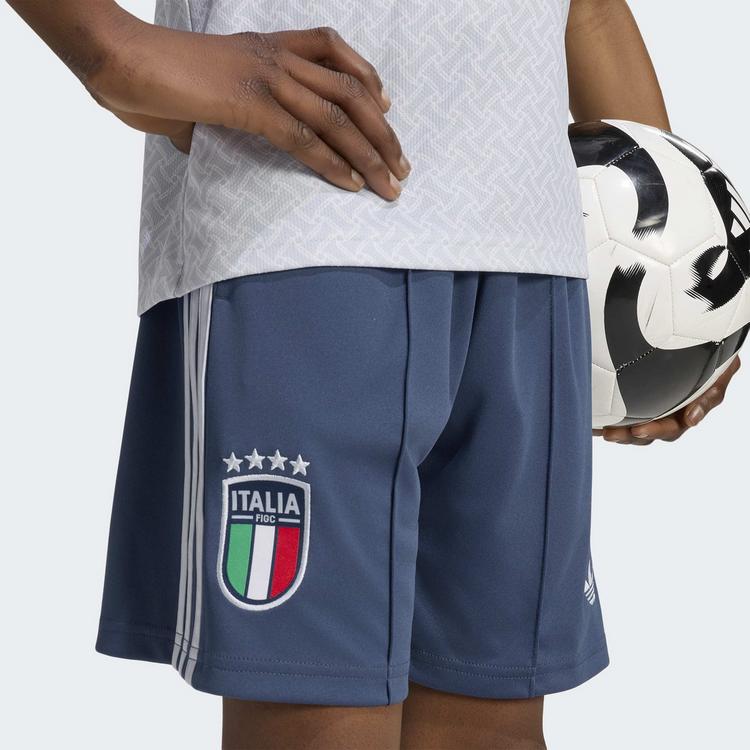 adidas adidas Italien 26 Kids Ausw&auml;rtsshorts Fu&szlig;ballshorts Kinder - Night Marine - 0 | SportScheck
