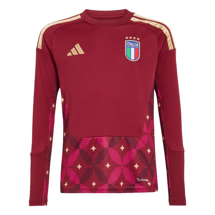 adidas adidas Italien 26 Kids Torwart-Heimtrikot, Trikot Kinder - Team Coll Burgundy 2 - 0 | SportScheck