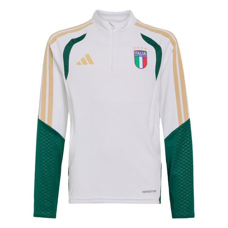 adidas adidas Italien 26 Tiro Kids Trainingsoberteil Trainingsanzug Kinder - White - 0 | SportScheck
