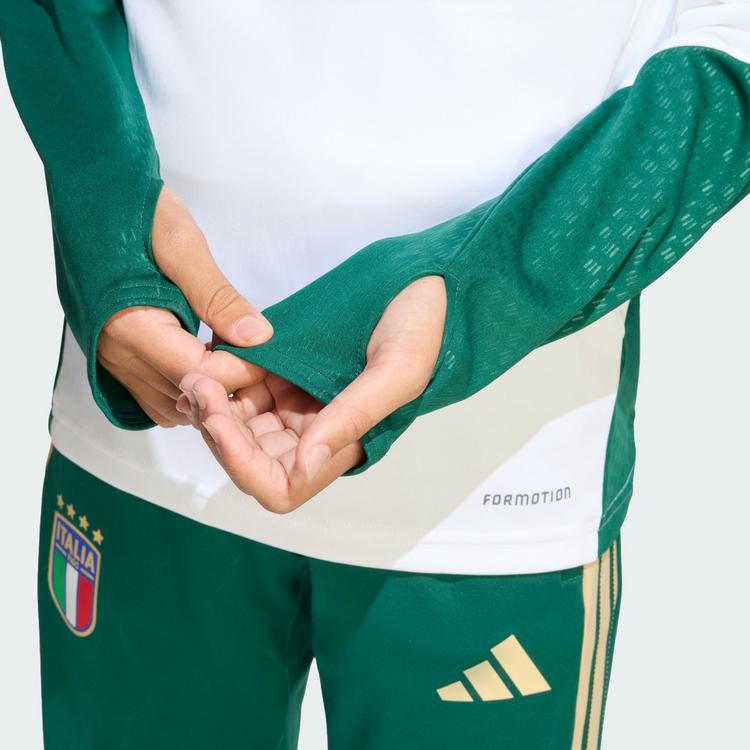 adidas adidas Italien 26 Tiro Kids Trainingsoberteil Trainingsanzug Kinder - White - 0 | SportScheck