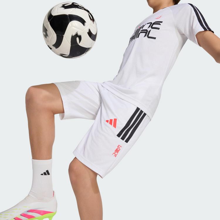 adidas adidas Lamine Yamal Kids Trainingsshorts Fu&szlig;ballshorts Kinder - White - 1 | SportScheck
