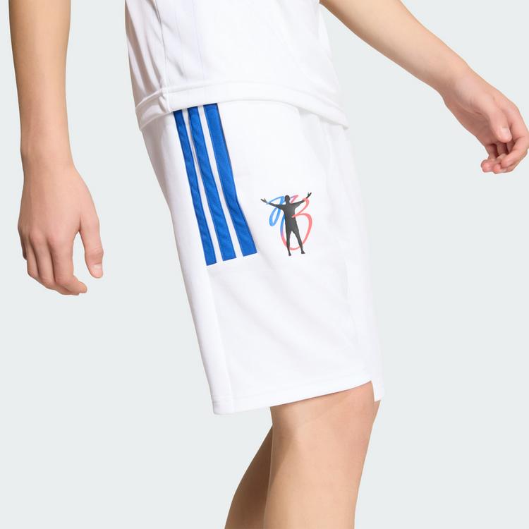 adidas adidas Jude Bellingham Training Kids Shorts Fu&szlig;ballshorts Kinder - White - 1 | SportScheck