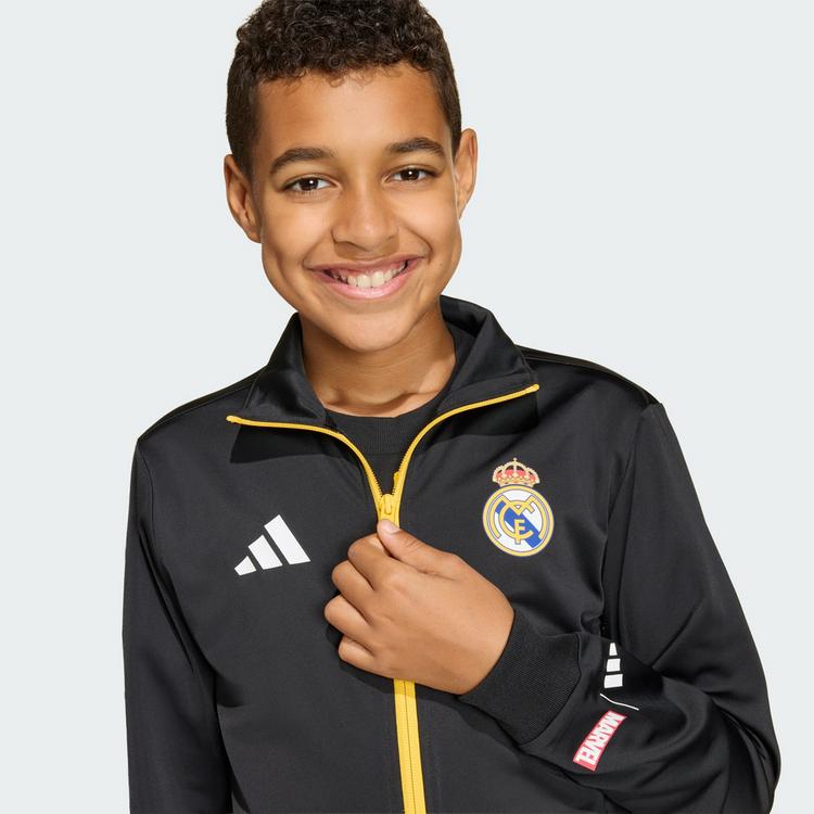 adidas adidas adidas Real Madrid Avengers Trainingsanzug Kinder - Black - 0 | SportScheck