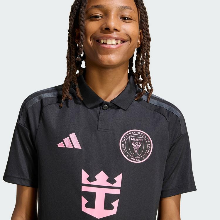adidas adidas Inter Miami 26/27 Kids Ausw&auml;rtstrikot Teamtrikot Kinder - Black / Bliss Pink - 1 | SportScheck