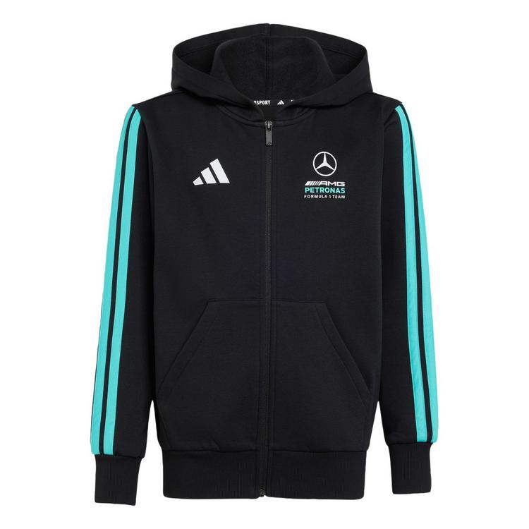 adidas adidas MERCEDES - AMG PETRONAS FORMULA 1 TEAM Hoodie Kinder - Black / Semi Mint Rush - 0 | SportScheck