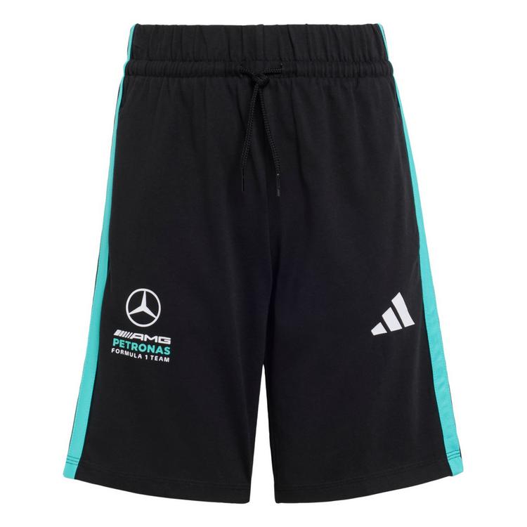 adidas adidas MERCEDES &ndash; AMG PETRONAS FORMEL 1 TEAM Fu&szlig;ballshorts Kinder - Black / Semi Mint Rush - 0 | SportScheck