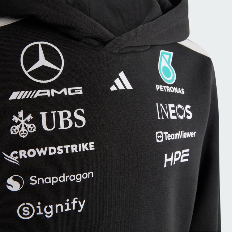 adidas adidas MERCEDES - AMG PETRONAS FORMULA 1 TEAM Hoodie Kinder - Black - 1 | SportScheck