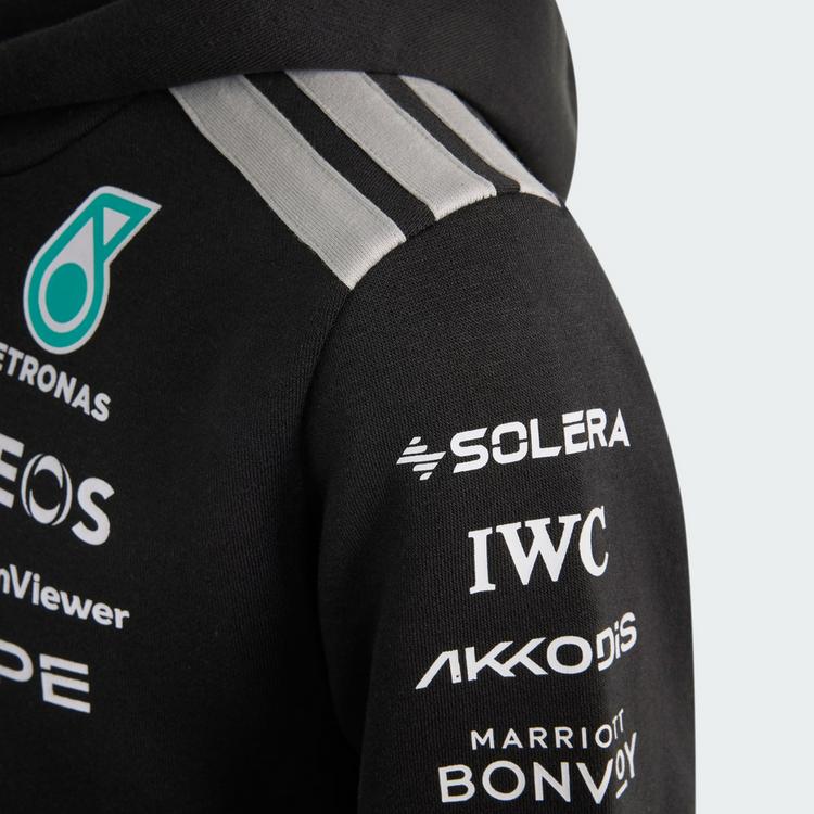 adidas adidas MERCEDES - AMG PETRONAS FORMULA 1 TEAM Hoodie Kinder - Black - 3 | SportScheck