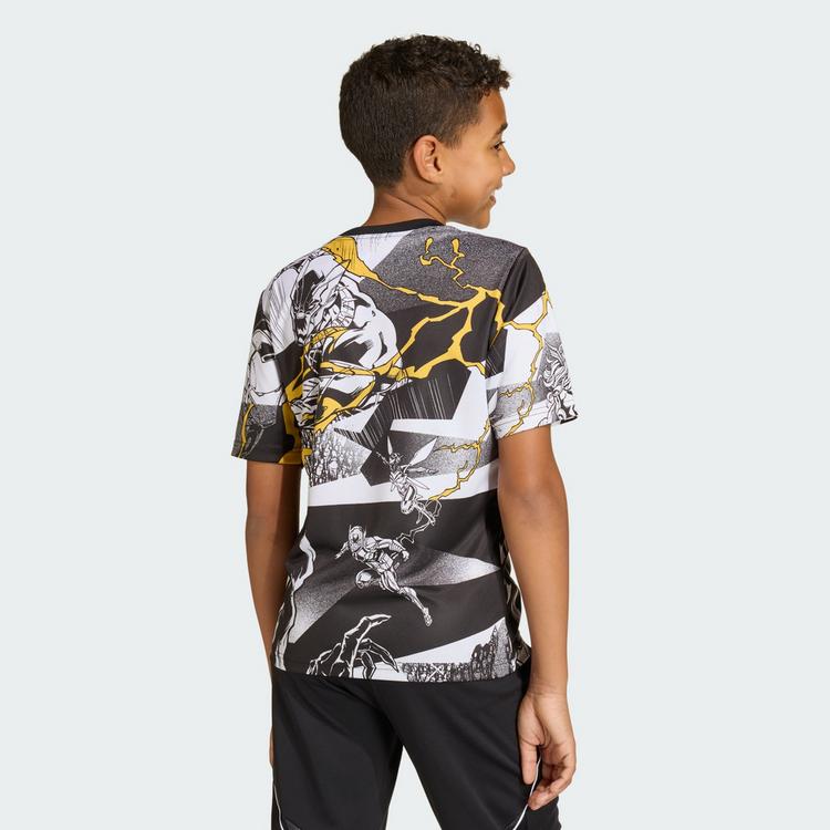 adidas adidas adidas Real Madrid Avengers 25/26 Teamtrikot Kinder - White / Black / Bold Gold - 1 | SportScheck