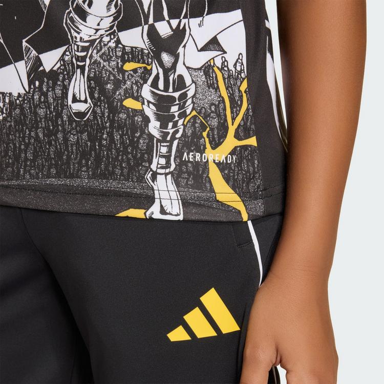 adidas adidas adidas Real Madrid Avengers 25/26 Teamtrikot Kinder - White / Black / Bold Gold - 2 | SportScheck