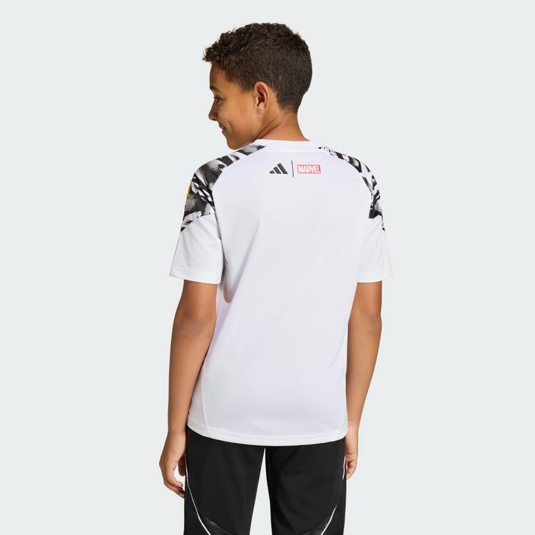 adidas adidas adidas Real Madrid Avengers 25/26 Teamtrikot Kinder - White / Bold Gold - 1 | SportScheck