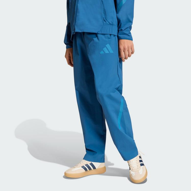 adidas adidas adidas Z.N.E. Woven Travel Hose Stoffhose Kinder - Dusky Petrol / Dusky Ink - 0 | SportScheck