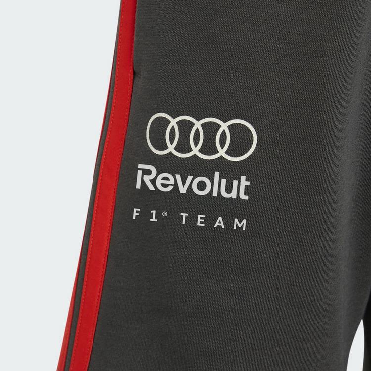 adidas adidas AUDI REVOLUT F1 TEAM DNA SHORTS Fu&szlig;ballshorts Kinder - Utility Black - 3 | SportScheck