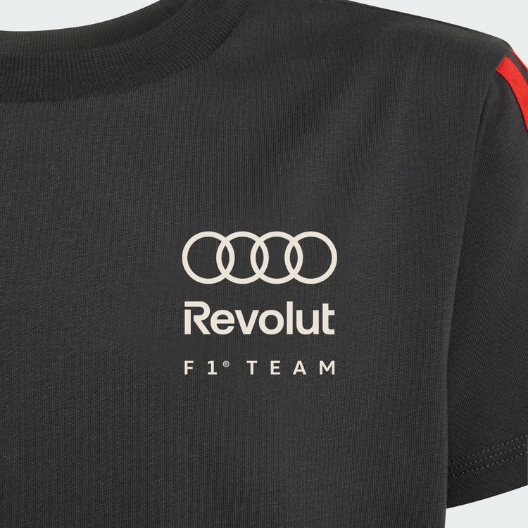 adidas adidas AUDI&nbsp;REVOLUT&nbsp;F1&nbsp;TEAM&nbsp;DNA&nbsp;T-SHIRT Funktionstop Kinder - Utility Black - 1 | SportScheck