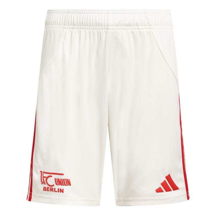 adidas adidas Union Berlin 2025/2026 Replica Kids Fu&szlig;ballshorts Kinder - Off White / Vivid Red - 0 | SportScheck