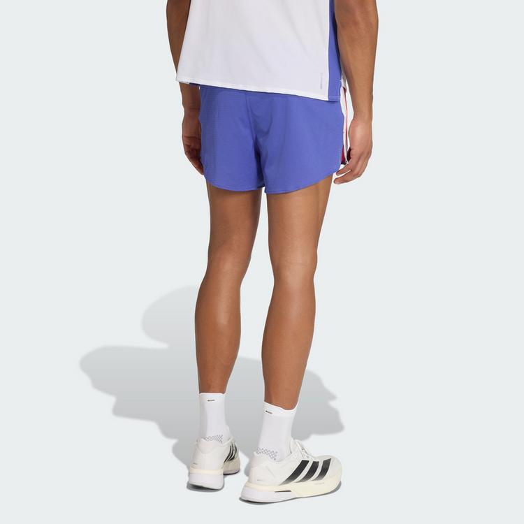 adidas adidas Adizero Archive Laufshorts Laufhose Herren - Dual Indigo / Semi Lucid Red / White - 1 | SportScheck