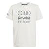 adidas AUDI&nbsp;REVOLUT&nbsp;F1&nbsp;TEAM&nbsp;DNA&nbsp;GRAFIK&nbsp;T-SHIRT Printshirt Kinder - Chalk Pearl