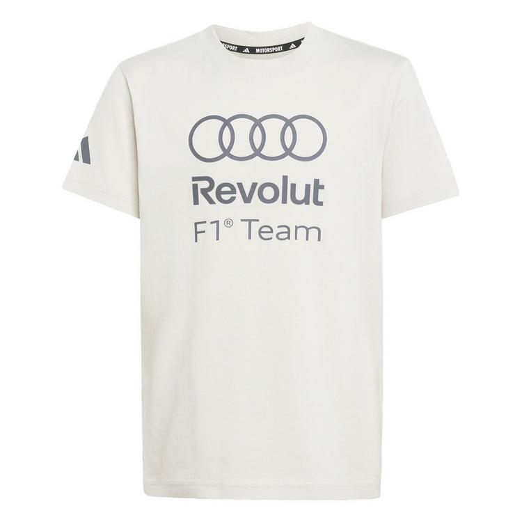 adidas adidas AUDI&nbsp;REVOLUT&nbsp;F1&nbsp;TEAM&nbsp;DNA&nbsp;GRAFIK&nbsp;T-SHIRT Printshirt Kinder - Chalk Pearl - 0 | SportScheck