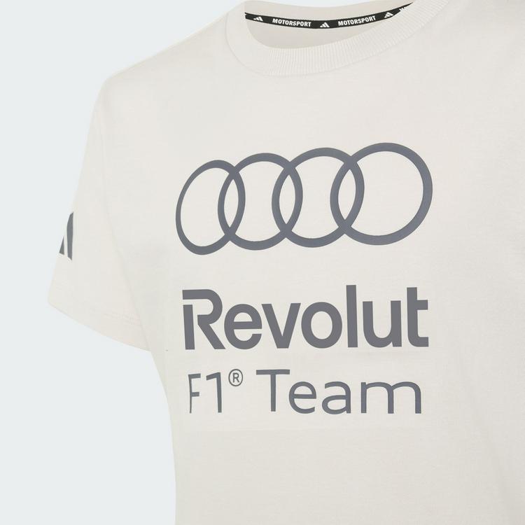 adidas adidas AUDI&nbsp;REVOLUT&nbsp;F1&nbsp;TEAM&nbsp;DNA&nbsp;GRAFIK&nbsp;T-SHIRT Printshirt Kinder - Chalk Pearl - 3 | SportScheck