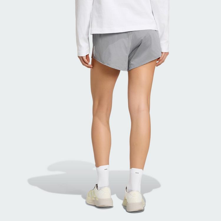 adidas adidas Adizero Archive Laufshorts Laufshorts Damen - Grey Three / Grey One - 1 | SportScheck