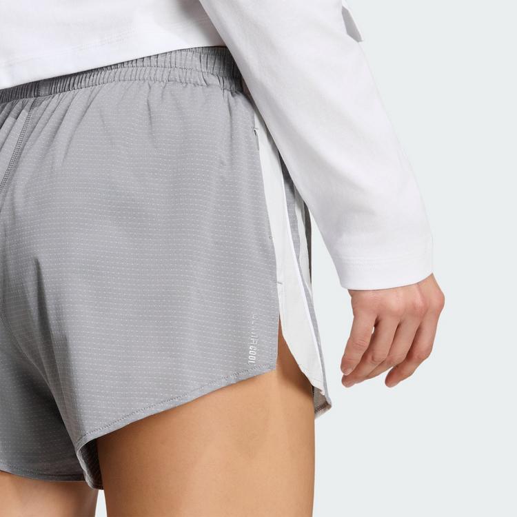 adidas adidas Adizero Archive Laufshorts Laufshorts Damen - Grey Three / Grey One - 1 | SportScheck