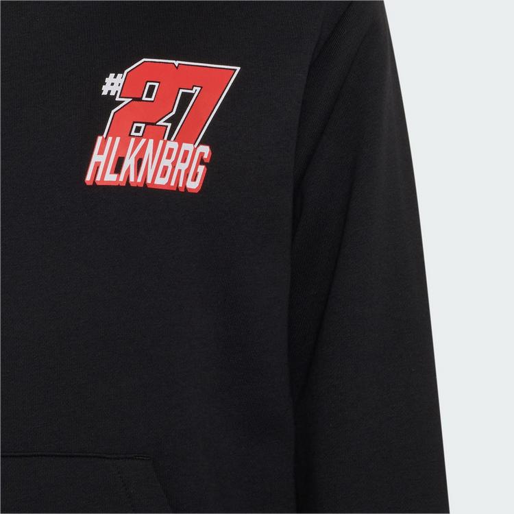 adidas adidas AUDI REVOLUT F1 TEAM NICO H&Uuml;LKENBERG Hoodie Kinder - Black / Hi-Res Red - 2 | SportScheck