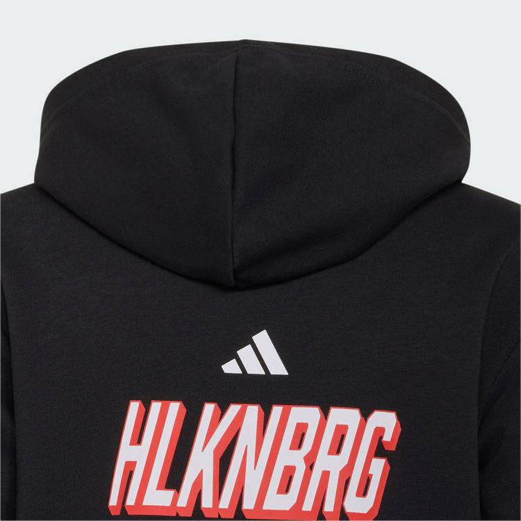 adidas adidas AUDI REVOLUT F1 TEAM NICO H&Uuml;LKENBERG Hoodie Kinder - Black / Hi-Res Red - 3 | SportScheck