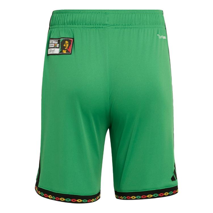 adidas adidas Jamaika 26 x Bob Marley Kids Heimshorts Fu&szlig;ballshorts Kinder - Vivid Green - 0 | SportScheck