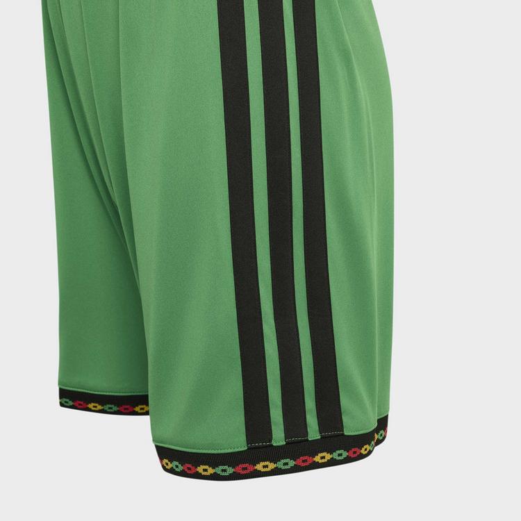 adidas adidas Jamaika 26 x Bob Marley Kids Heimshorts Fu&szlig;ballshorts Kinder - Vivid Green - 1 | SportScheck