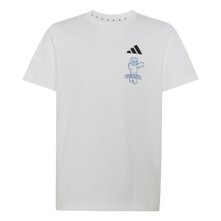 adidas adidas ADIDAS MINECRAFT T-SHIRT T-Shirt Kinder - White - 0 | SportScheck