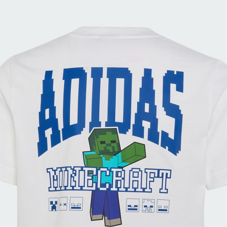 adidas adidas ADIDAS MINECRAFT T-SHIRT T-Shirt Kinder - White - 1 | SportScheck