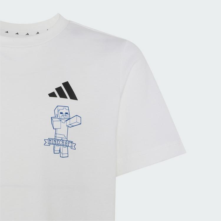 adidas adidas ADIDAS MINECRAFT T-SHIRT T-Shirt Kinder - White - 2 | SportScheck