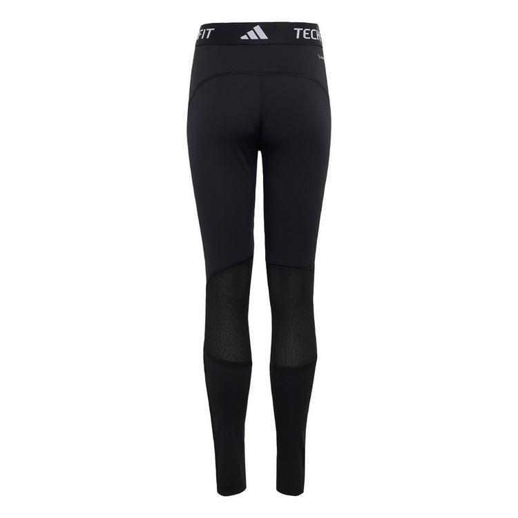 adidas adidas TECHFIT LANGE LEGGINGS Leggings Kinder - Black / White - 0 | SportScheck